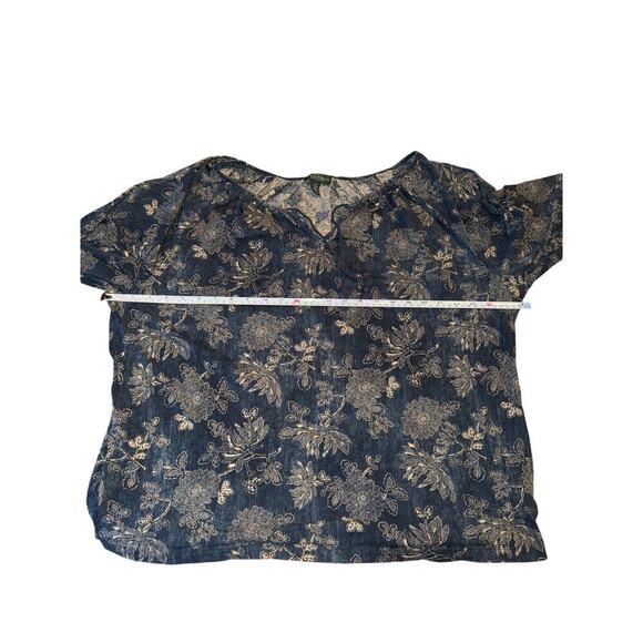 RALPH LAUREN LAUREN JEANS TOP size 2X - Picture 6 of 6
